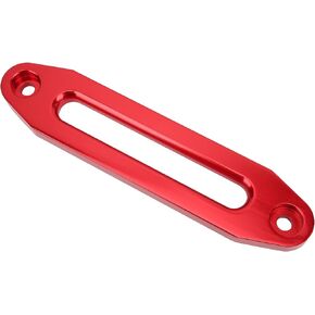 KIMISS Hawse Winch Fairlead, Car Hawse Winches Fairlead 10in/25.4cm Load 8000 to 15000 Pounds Maintenance Replacement (A(Red)