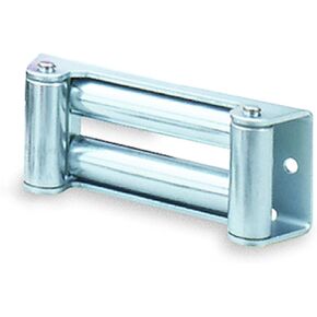WARN 5742 Zinc Plated Winch Roller Fairlead for Winches over 2 Ton (4,000 lb) Capacity
