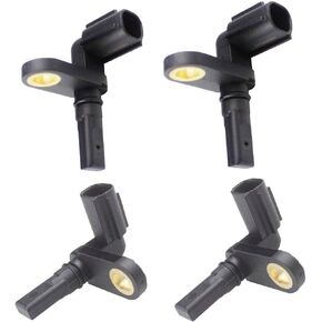 VCAUTO Set of 4 ABS Wheel Speed Sensors for 2007-2017 Toyota Tundra Front + Rear