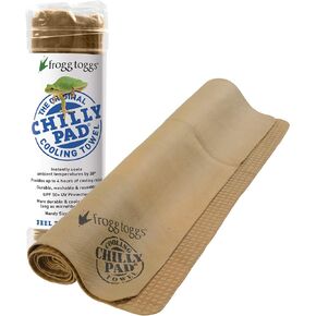 FROGG TOGGS Chilly Pad, Instant Cooling Towel, long lasting, reusable, Sports and Outdoors Neck Towel 33x13