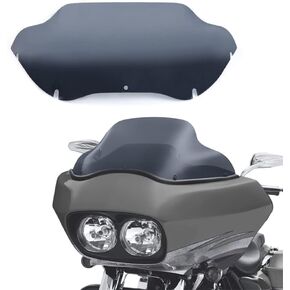 Motorcycle 4.5" Black Windshield Windscreen Wind Splitter for 2015-2021 Harley Davidson Road Glide 2016 2017 2018 2019 2020 Wind Deflector - Black