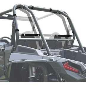 StarknightMT RZR Windshield, Clear Back Windsreen Compatible with 2014-2023 Polaris RZR XP 1000/4 1000 2016-2022 RZR XP TURBO/XP 4 TURBO RZR Accessories Rear Window Strong Polycarbonate Dust Panel