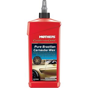 Mothers 05750 California Gold Pure Brazilian Carnauba Liquid Wax (Ultimate Wax System, Step 3) - 16 oz.