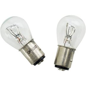 RoadPro RP-1157LL Clear Heavy Duty Long-Life Replacement Bulbs for 3157 automotive turn signal, stop and tail lights bulbs - Pack of 2
