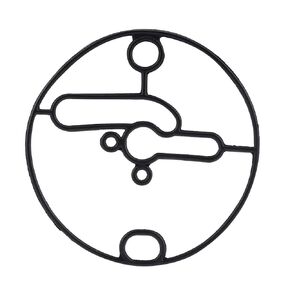 Jerliflyer 698781 Carburetor Float Bowl Gasket,5pcs 1.9 inch Float Bowl Gasket Replacements,Engine Carburetor Rebuild Replacement Gasket Parts
