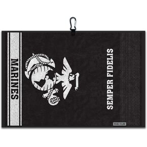 Team Effort Marines Face/Club Jacquard Towel
