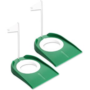 عبوة من قطعتين من أكواب وضع الجولف في الأماكن المغلقة مع أدوات تدريب على ممارسة وضع الجولف، وفتحة وضع الجولف في الأماكن المغلقة in Kuwait