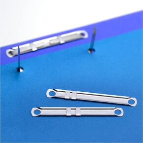 Officemate Premium Prong Fasteners, Compressor Only, Box of 100 Office Paper Clamp (99715)