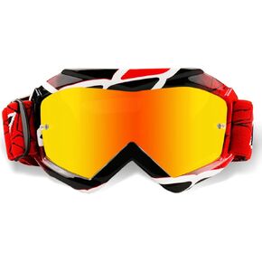 Youth&Kids Motocross Goggles Dirt Bike Goggles MX Motorcycle Goggles Off Road Goggles with Anti Fog UV Protection Lens