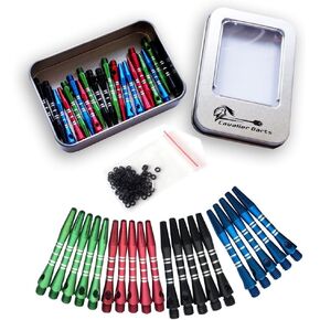 43 مللي متر (20/30/40 قطعة) ألومنيوم سهام قصيرة مهاوي سيقان رمي السهام مع حلقة O'ring in Kuwait