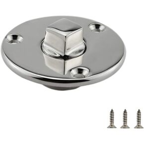 NRC&XRC Boat Garboard Drain Plug Marine Stainless Steel W/Screws