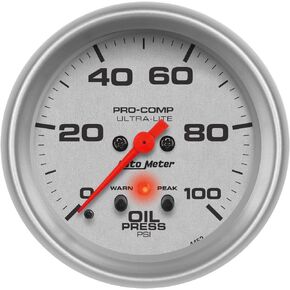 Auto Meter 4452 Ultra-Lite Electric Oil Pressure Gauge