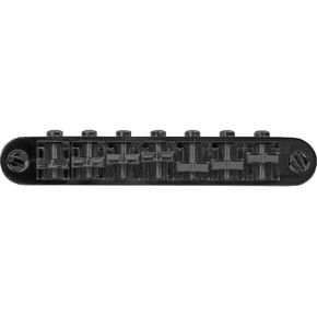 TP7-B Metric Tuneomatic, 7 String, Large Posts, Black