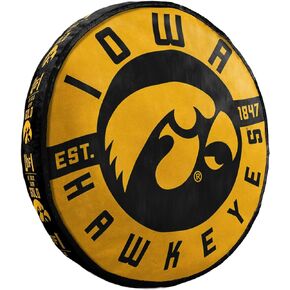 Northwest 1COL148000002RET Company Iowa Hawkeyes 15" Travel Cloud Pillow, Team Colors