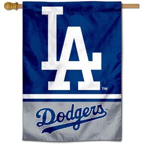 Los Angeles Dodgers Double Sided House Flag