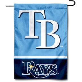Tampa Bay Rays Double Sided Garden Flag