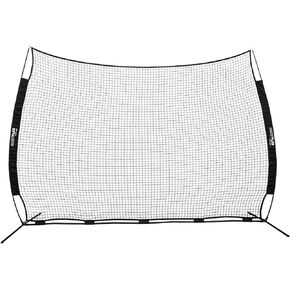 Champion Sports Baseball and Lacrosse Backstop Net: Rhino Flex Goal Backstop Barrier Net - Portable Ball Stop and Barrier Netting with Carry Bag - Multiple Styles