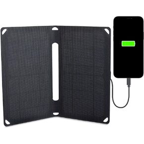 Arc 10 Watt USB Solar Charger | Powers Phones, Tablets, & More | Charges Your Device as Fast as at Home