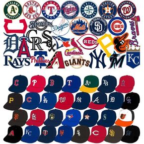 60 قطعة من ملصقات AcAliA الرياضية، ملصقات البيسبول، 30 ملصق شعار فريق البيسبول + 30 ملصق قبعة بيسبول، زجاجات مائية ملصقات فينيل مقاومة للماء (60N) in Kuwait