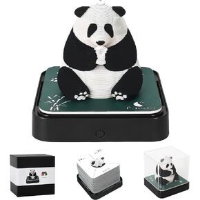 MACTANO 3D Art Calendar Memo Pad 2024, Creative Time piece Calendar Sakura Tree Rip Away Paper Carving Sticky DIY Note Pink in Kuwait