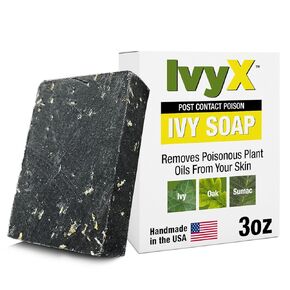 CoreTex Ivy X Post All Natural Poison Ivy Soap Bar (Large) - USA Hand-Made Soap for Relief From Itchy Post-Contact Poison Ivy, Poison Oak, & Poison Sumac Rash