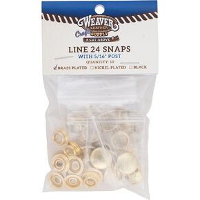 Weaver Leather Durable Snaps, 10 Pack