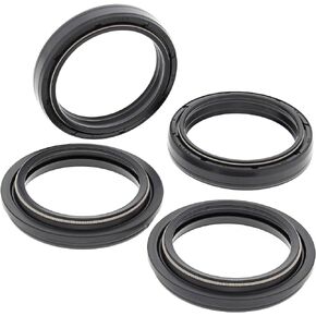 All Balls Racing 56-141 Fork & Dust Seal Kit Compatible with/Replacement for Honda Kawasaki Suzuki Yamaha