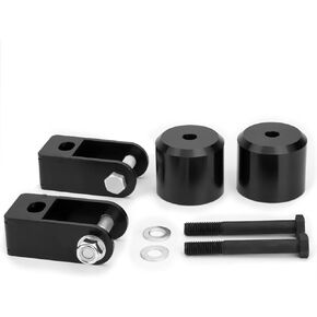 dynofit 2.5" Leveling Lift Kit for 2005-2020 F-250 F350 Super Duty(4WD),2.5 Inch Solid Front Struct Spacers+Shock Extenders for 05-20 Heavy Duty(HD) F250 350 Coil Spring Suspension