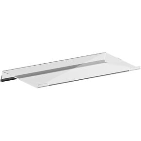Suptek Clear Acrylic Tilted Computer Keyboard Stand for Easy Ergonomic Typing, Keyboard Tray Holder Silicone Anti-Slip Case for Office Desk, Home, School, A001