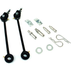 TeraFlex 1743090 Front Quick Disconnect Sway bar Link Kit (Jeep TJ 2"- 6")