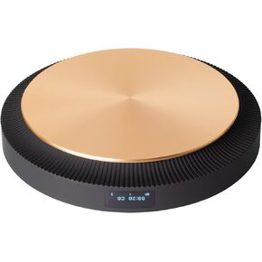 مشغل أقراص مضغوطة محمول مع بلوتوث، شاشة OLED، مشغل أقراص مضغوطة صغير الحجم قابل لإعادة الشحن للسيارة/الدراسة/السفر (T-CP8 أسود) in Kuwait