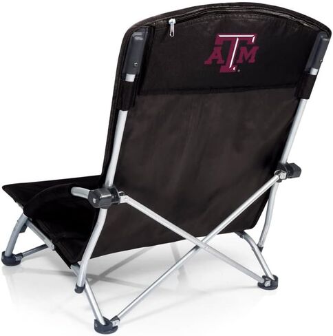 PICNIC TIME NCAA Tranquility Beach Chair with Carry Bag - Low Beach Chair for Adults - Low Lawn Chair in Kuwait