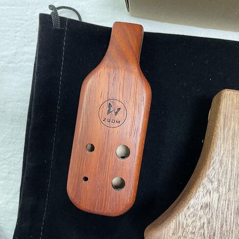 ZSDM Musical Instrument Wooden 6-hole Mini Ocarina free Pendants Light Fall resistance Easy to Carry and Learn Great Gift for Festivals Beginner Self-study Performance in bB Tone with shell in Saudi Arabia