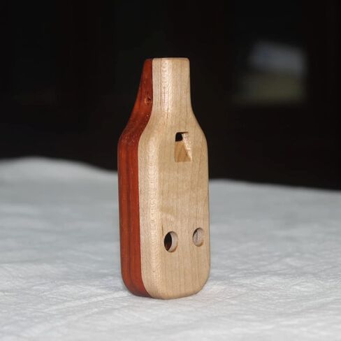 ZSDM Musical Instrument Wooden 6-hole Mini Ocarina free Pendants Light Fall resistance Easy to Carry and Learn Great Gift for Festivals Beginner Self-study Performance in bB Tone with shell in Saudi Arabia