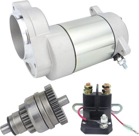 Soarider Starter & Bendix & Relay for Polaris 1985-2003 Xplorer Trail Blazer Trail Boss Scrambler Big Boss Sportsman Sport Xpress 400 350 300 250، 3085393 3084403 3083760 3083646 SM13298 SM-8 18331 in Saudi Arabia