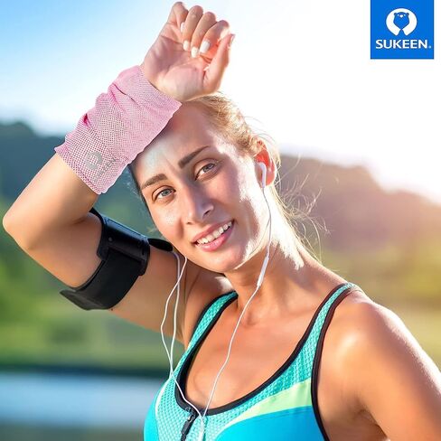 مجموعة من 4 مناشف تبريد من Sukeen (40 بوصة × 12 بوصة) للعرق، ولفائف تبريد للرقبة سريعة الجفاف، منشفة رياضية باردة ناعمة ومسامية لليوجا والرياضة والجري والتمرين والطبخ والألياف الدقيقة in Kuwait