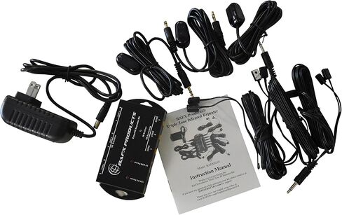 BAFX Products - Triple Zone IR Repeater Kit/Remote Control Extender Kit for Infrared Remote Control Devices in Kuwait