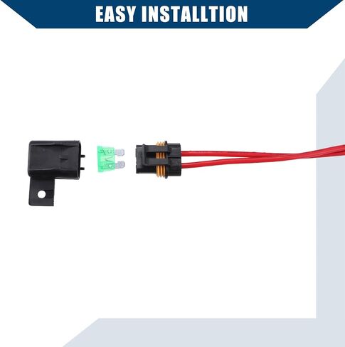 حامل الصمامات المضمنة 12 فولت مع 20 أمبير 30 أمبير 40 أمبير للسيارات / 12 AWG ATC/ATO حامل الصمامات البحرية / مقاوم للماء / 6 قطع in Kuwait