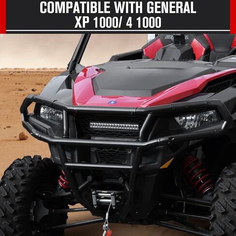 ممتص الصدمات الأمامي والخلفي القوي من HAKA لـ Polaris General 1000 2016-2022/4 1000 2017-2022/ General XP/XP 4 1000 2020-2023، ملحقات حماية الفرشاة المركبة شديدة التحمل، استبدل OEM # 2881525,2884345 in Saudi Arabia