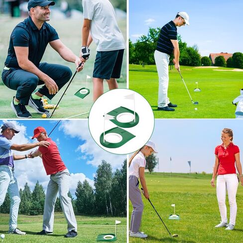 عبوة من قطعتين من أكواب وضع الجولف في الأماكن المغلقة مع أدوات تدريب على ممارسة وضع الجولف، وفتحة وضع الجولف في الأماكن المغلقة in Kuwait