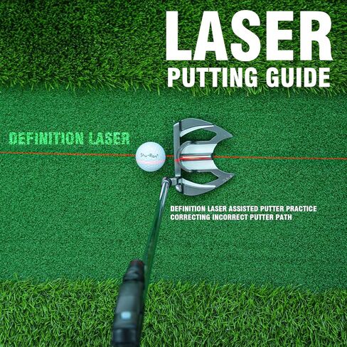 ShuRan Golf Putter Sight Aiming Device Alignment Tool Corrector Posture Indicator Red Line Pointer Portable Putter for Golf Training aid Equipment Indoor/Outdoor/Tour in Kuwait