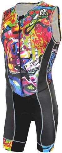 De Soto Men's Forza Flisuit Trisuit in Saudi Arabia