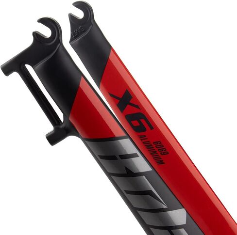 BOLANY Bike Rigid Suspension Forks 1-1/8" Threadless Straight Steerer Universal 26/27.5/29" Disc Brake 9mm QR MTB Front Forks Aluminum Alloy Super-Light Bike Forks in Saudi Arabia
