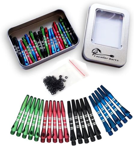 43 مللي متر (20/30/40 قطعة) ألومنيوم سهام قصيرة مهاوي سيقان رمي السهام مع حلقة O'ring in Kuwait