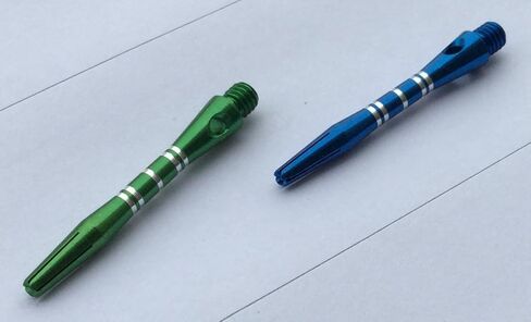 43 مللي متر (20/30/40 قطعة) ألومنيوم سهام قصيرة مهاوي سيقان رمي السهام مع حلقة O'ring in Kuwait