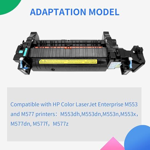مجموعة صهر B5L35A متوافقة مع HP Color Laserjet M552 M553 M577، مصهر طابعة B5L35A لـ HP M577c M577z M577dn M577f M577cm M553dnm M553xm M577dnm M552dn M553dh M553n M553x,180K Yield-110V in Kuwait