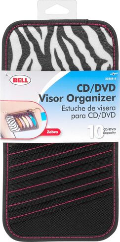 Bell Automotive 22-1-33868-8 Zebra CD Visor, Multi, One Size in Saudi Arabia