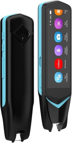 NEWYES Scan Reader Pen 4 [قاموس كولينز مدمج]، قلم الماسح الضوئي للنص إلى جهاز الكلام، قلم ترجمة 16 جيجا بايت قلم قراءة الصور، قلم قاموس ترجمة الصور للطلاب البالغين in Saudi Arabia