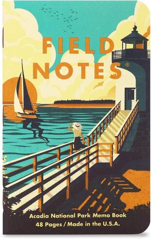 ملاحظات ميدانية: سلسلة المتنزهات الوطنية (السلسلة C - روكي ماونتن، جبال سموكي العظيمة، يلوستون) - كتاب مذكرات ورق الرسم البياني 3 عبوات - 3.5 × 5.5 بوصة in Kuwait