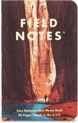 ملاحظات ميدانية: سلسلة المتنزهات الوطنية (السلسلة C - روكي ماونتن، جبال سموكي العظيمة، يلوستون) - كتاب مذكرات ورق الرسم البياني 3 عبوات - 3.5 × 5.5 بوصة in Kuwait